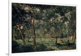 Olive Orchard, Early 1870S-Charles François Daubigny-Framed Giclee Print