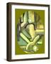 Olive Passage-Ruthie Digital Abstract-Framed Art Print