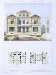 Roman House, from 'Town and Country Houses Based on the Modern Houses of Paris', C.1864-Olive-Premium Giclee Print