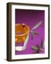 Olive Sprig with Olive in a Glass-Akiko Ida-Framed Photographic Print