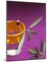 Olive Sprig with Olive in a Glass-Akiko Ida-Mounted Photographic Print