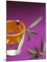 Olive Sprig with Olive in a Glass-Akiko Ida-Mounted Photographic Print