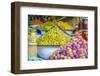 Olive Stall in the Place Djemaa El Fna in the Medina of Marrakech, Morocco, North Africa, Africa-Andrew Sproule-Framed Photographic Print