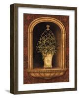 Olive Topiary Niches II-Pamela Gladding-Framed Premium Giclee Print