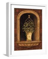 Olive Topiary Niches II-Pamela Gladding-Framed Premium Giclee Print