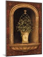 Olive Topiary Niches II-Pamela Gladding-Mounted Premium Giclee Print