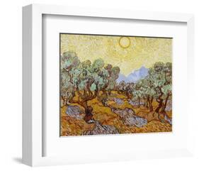 Olive Trees, 1889-Vincent van Gogh-Framed Art Print