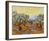 Olive Trees, 1889-Vincent van Gogh-Framed Giclee Print