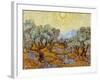 Olive Trees, 1889-Vincent van Gogh-Framed Giclee Print