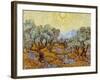 Olive Trees, 1889-Vincent van Gogh-Framed Giclee Print