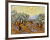 Olive Trees, 1889-Vincent van Gogh-Framed Giclee Print