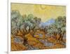 Olive Trees, 1889-Vincent van Gogh-Framed Giclee Print