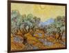 Olive Trees, 1889-Vincent van Gogh-Framed Giclee Print