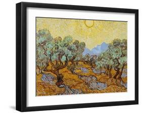 Olive Trees, 1889-Vincent van Gogh-Framed Giclee Print