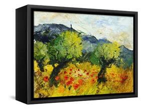 Olive trees 45-Pol Ledent-Framed Stretched Canvas