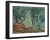 Olive Trees in the Moreno Garden, 1884-Claude Monet-Framed Giclee Print