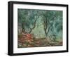 Olive Trees in the Moreno Garden; Bois D'oliviers Au Jardin Moreno, 1884 (Oil on Canvas)-Claude Monet-Framed Giclee Print