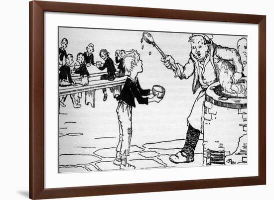 Oliver Asks for More, 1937-Anne Anderson-Framed Giclee Print