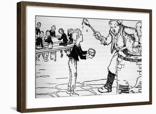 Oliver Asks for More, 1937-Anne Anderson-Framed Giclee Print