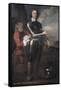 Oliver Cromwell (1599-1658) Lord Protector of England, C.1650-Robert Walker-Framed Stretched Canvas