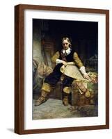 Oliver Cromwell, 1867-Emanuel Leutze-Framed Giclee Print