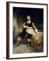 Oliver Cromwell, 1867-Emanuel Leutze-Framed Giclee Print