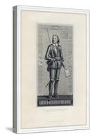 Oliver Cromwell, 19th Century-JJ Crew-Stretched Canvas
