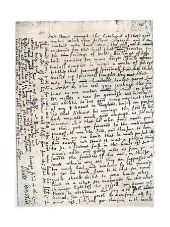 A Letter to a Mr Storie by Oliver Cromwell, St Ives, 11 January, 1635-1636