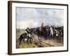 Oliver Cromwell and His Troops at Dunbar Singing the 118th Psalm, 1926-Andrew Garrick Gow-Framed Giclee Print