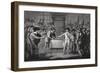 Oliver Cromwell Dissolving Long Parliament-null-Framed Giclee Print