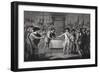 Oliver Cromwell Dissolving Long Parliament-null-Framed Giclee Print