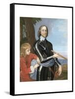 Oliver Cromwell, English Military Leader and Politician, 1649-Robert Walker-Framed Stretched Canvas