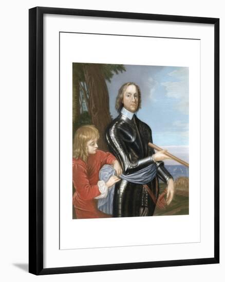 Oliver Cromwell, English Military Leader and Politician, 1649-Robert Walker-Framed Giclee Print