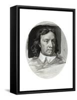 Oliver Cromwell, English Military Leader and Politician,1657-Samuel Cooper-Framed Stretched Canvas