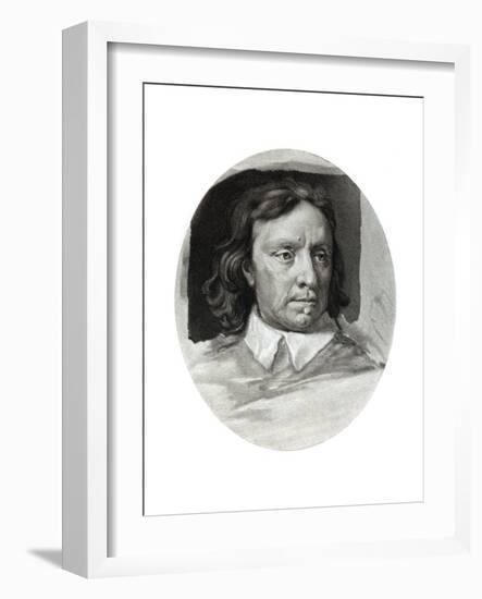 Oliver Cromwell, English Military Leader and Politician,1657-Samuel Cooper-Framed Giclee Print