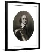 Oliver Cromwell, English Military Leader and Politician-Robert Walker-Framed Giclee Print