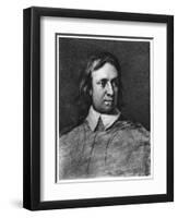 Oliver Cromwell, English Military Leader and Politician-null-Framed Giclee Print