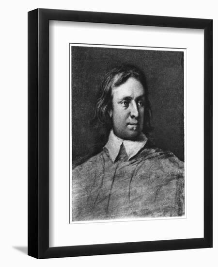 Oliver Cromwell, English Military Leader and Politician-null-Framed Giclee Print