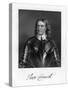 Oliver Cromwell, English Soldier and Statesman, 19th Century-W Holl-Stretched Canvas