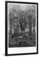 Oliver Cromwell, English Soldier and Statesman-Charles Turner-Framed Giclee Print