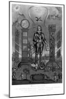 Oliver Cromwell, English Soldier and Statesman-Charles Turner-Mounted Giclee Print