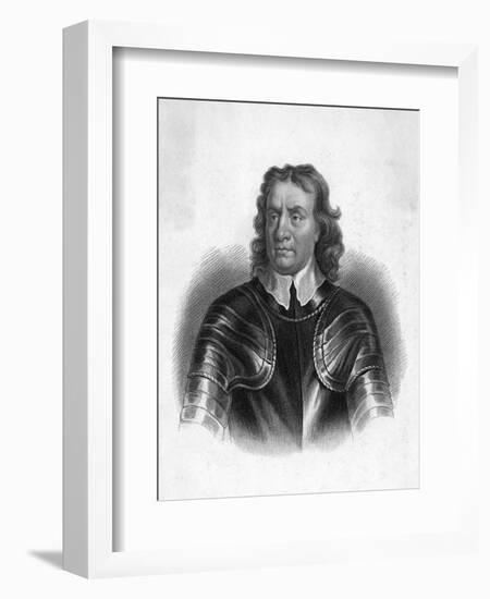 Oliver Cromwell (Freeman-S Freeman-Framed Art Print