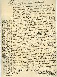 Letter from Oliver Cromwell to William Lenthall, 14th June 1645-Oliver Cromwell-Giclee Print