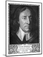 Oliver Cromwell, Lord Protector of England, 1899-T Johnson-Mounted Giclee Print