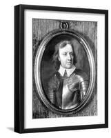 Oliver Cromwell, Lord Protector of England, 1899-Samuel Cooper-Framed Giclee Print