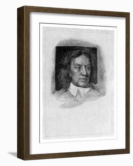 Oliver Cromwell, Lord Protector of England, 1899-Samuel Cooper-Framed Giclee Print