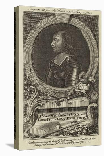 Oliver Cromwell, Lord Protector of England-null-Stretched Canvas