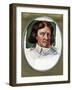 Oliver Cromwell portrait-Samuel Cooper-Framed Giclee Print