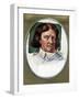 Oliver Cromwell portrait-Samuel Cooper-Framed Giclee Print