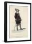 Oliver Cromwell Soldier Statesman the Protector-De La Roche-Framed Art Print